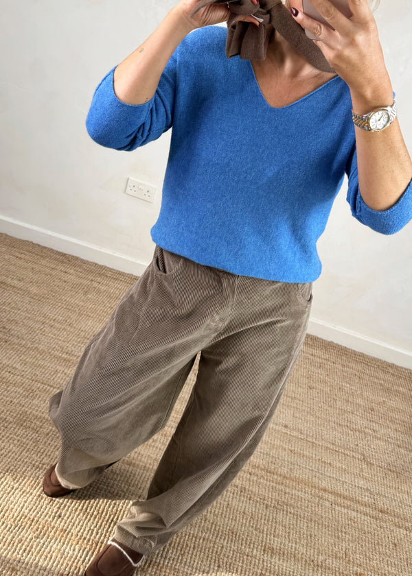 Kate knit - cerulean-The Style Attic