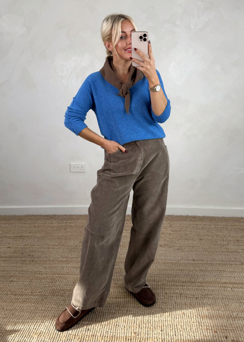 Kate knit - cerulean-The Style Attic