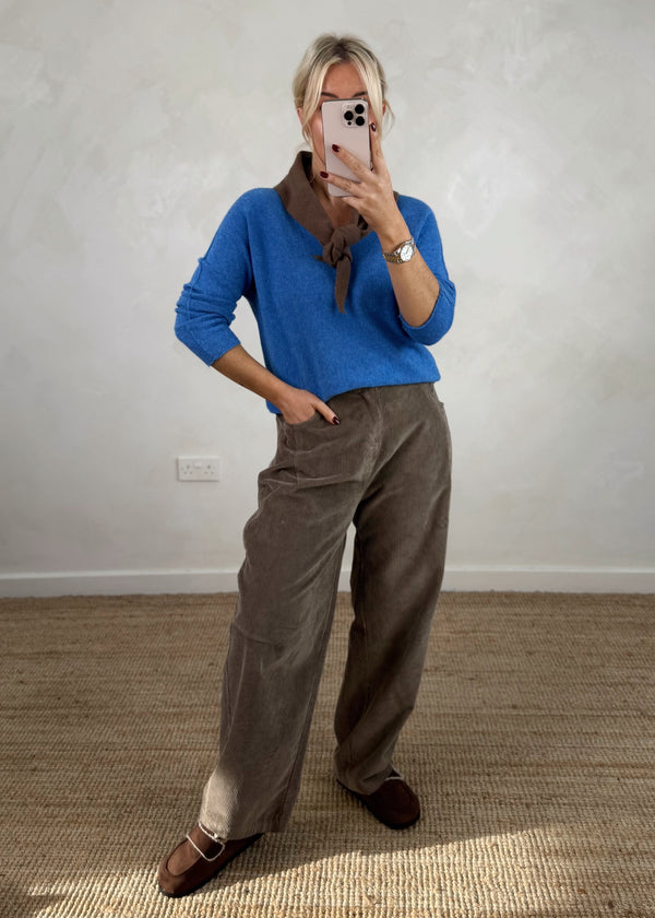 Kate knit - cerulean-The Style Attic