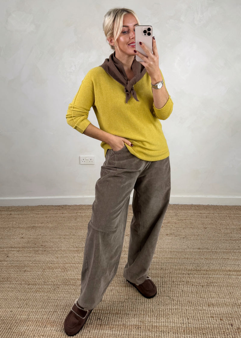 Kate knit - chartreuse-The Style Attic