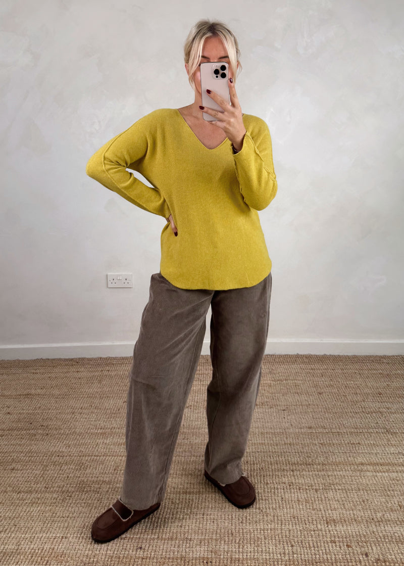 Kate knit - chartreuse-The Style Attic