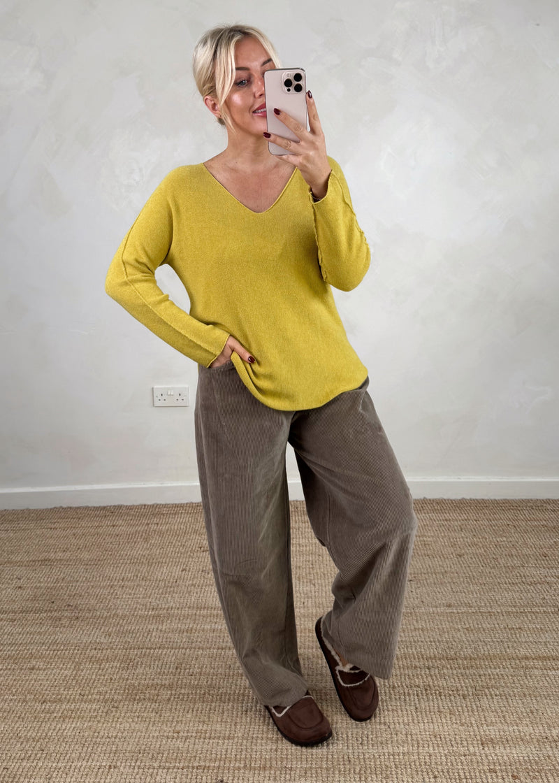 Kate knit - chartreuse-The Style Attic