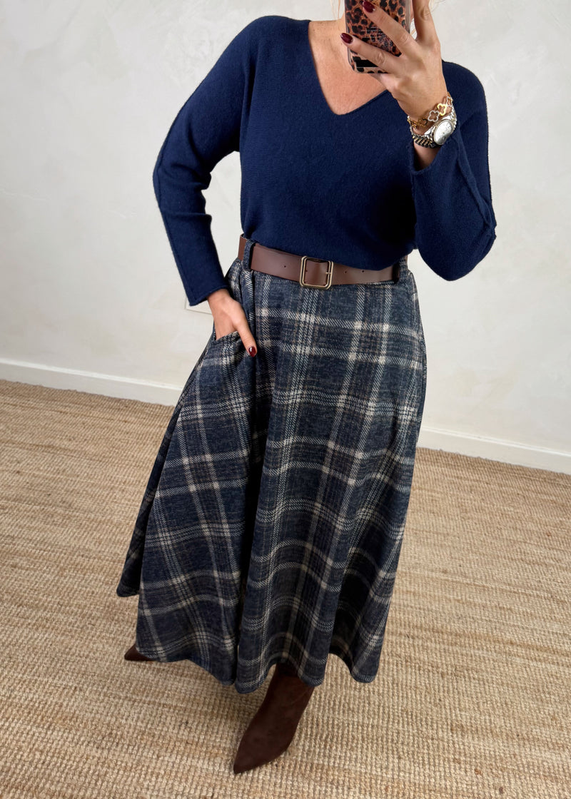 Kate knit - navy-The Style Attic