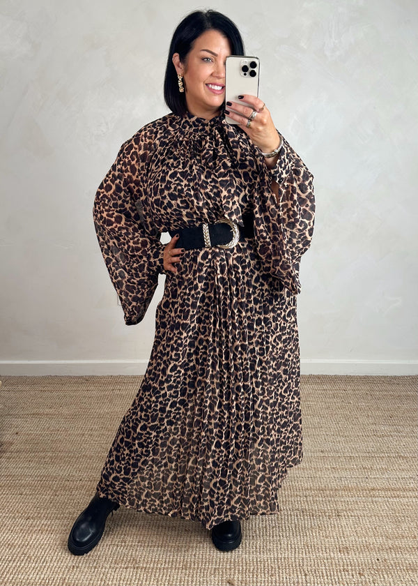 Kerry leopard dress-The Style Attic