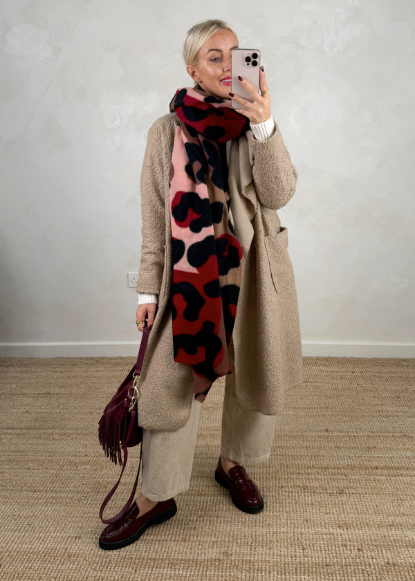 Kim throw on jacket - Beige-The Style Attic