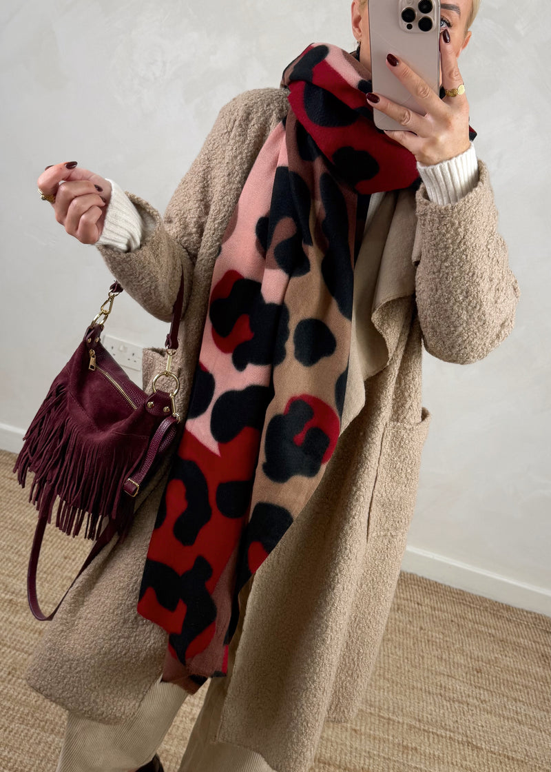 Kim throw on jacket - Beige-The Style Attic