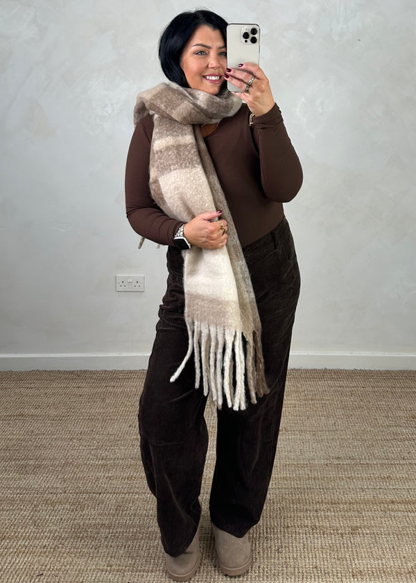 AW25 chunky scarf-The Style Attic