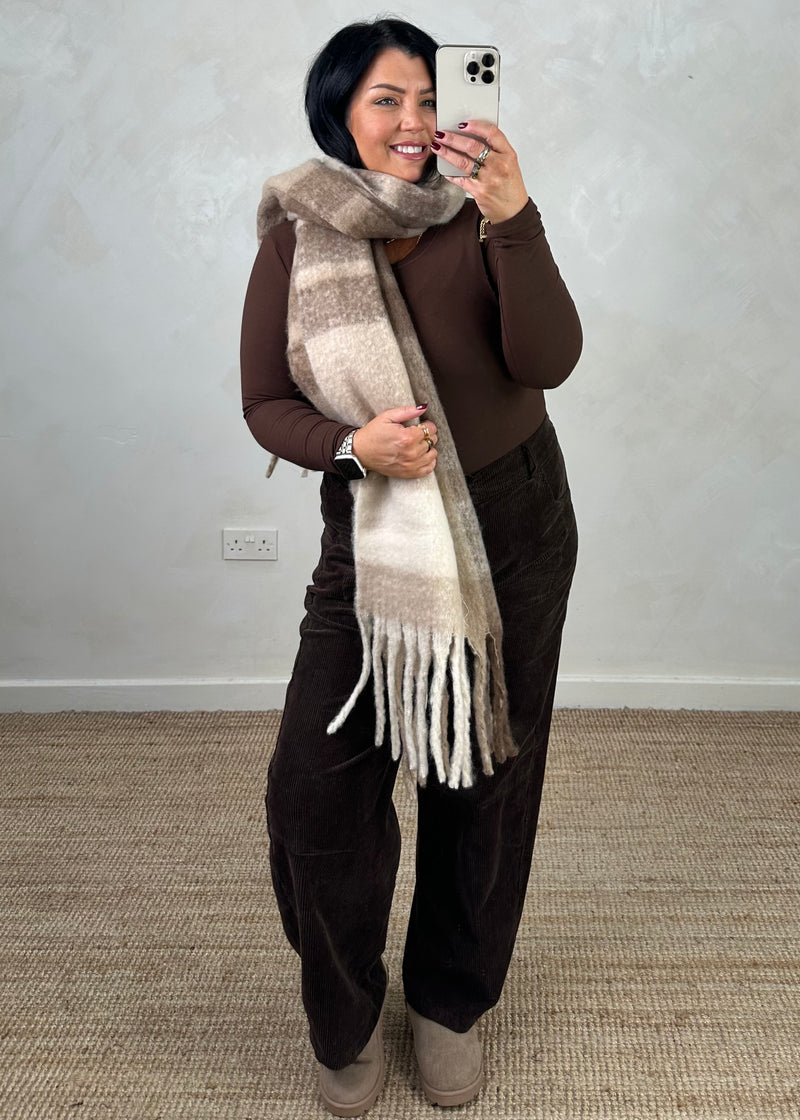 AW25 chunky scarf-The Style Attic