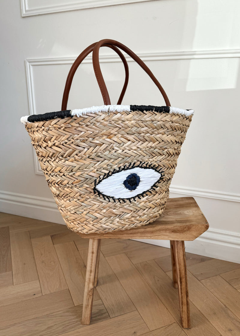 Lashes basket bag-The Style Attic