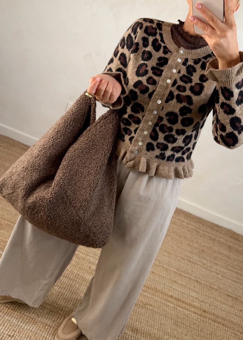 Layla leopard cardigan-The Style Attic