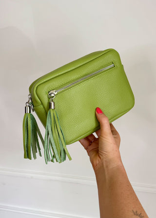 Leather Camera bag - Apple-The Style Attic