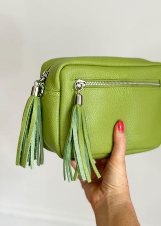 Leather Camera bag - Apple-The Style Attic