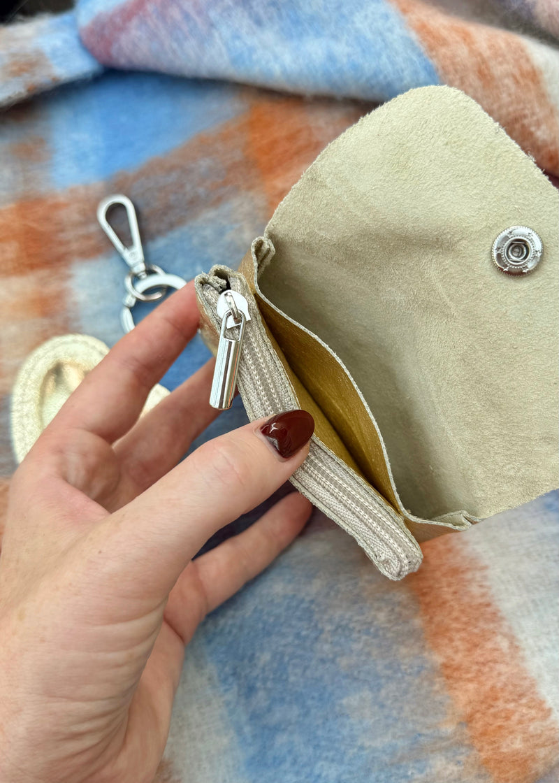 Leather gift duo - silver-The Style Attic