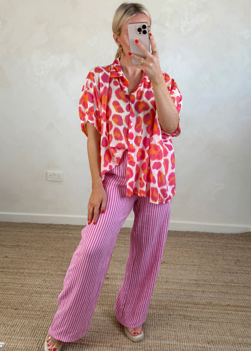 Levi leopard blouse-The Style Attic