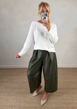 Melody knit - White-The Style Attic