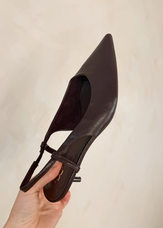 Lilith kitten heel - Merlot-The Style Attic