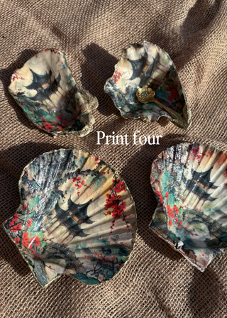 Lisa’s decorative Shells - Print 4-The Style Attic