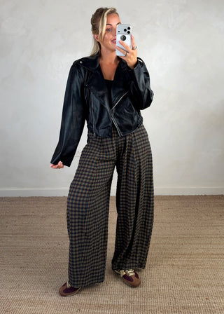 Livvy biker jacket - Black-The Style Attic