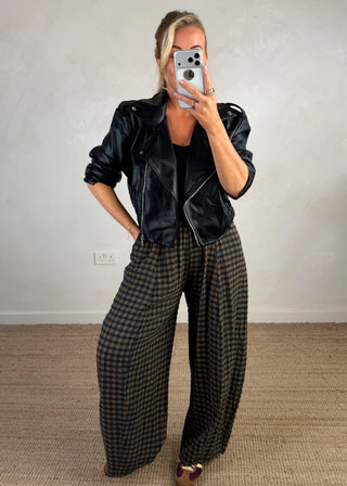 Livvy biker jacket - Black-The Style Attic