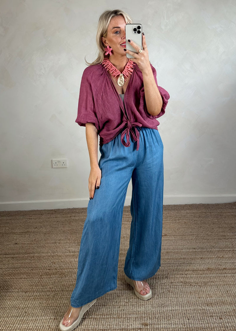 Lois Denim trouser-The Style Attic
