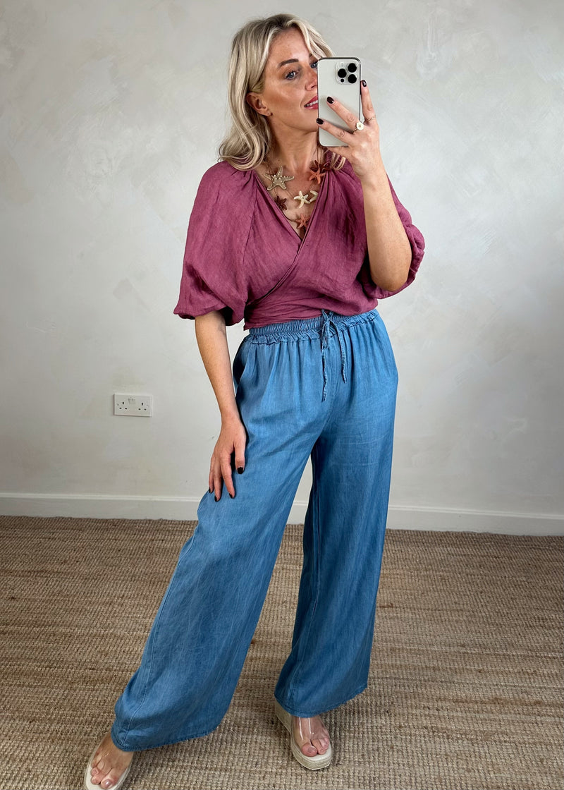 Lois Denim trouser-The Style Attic