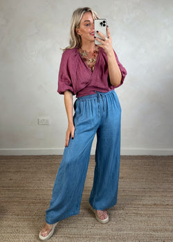 Lois Denim trouser-The Style Attic