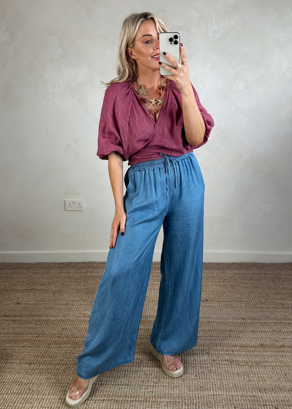Lois Denim trouser-The Style Attic