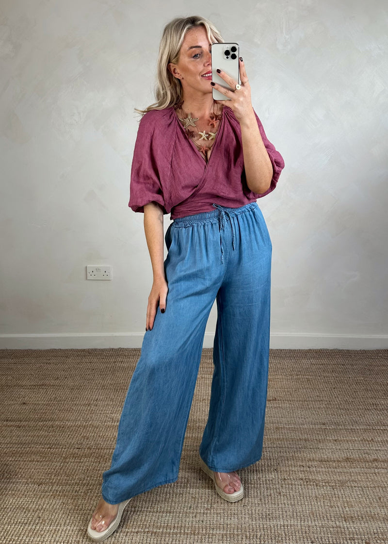 Lois Denim trouser-The Style Attic