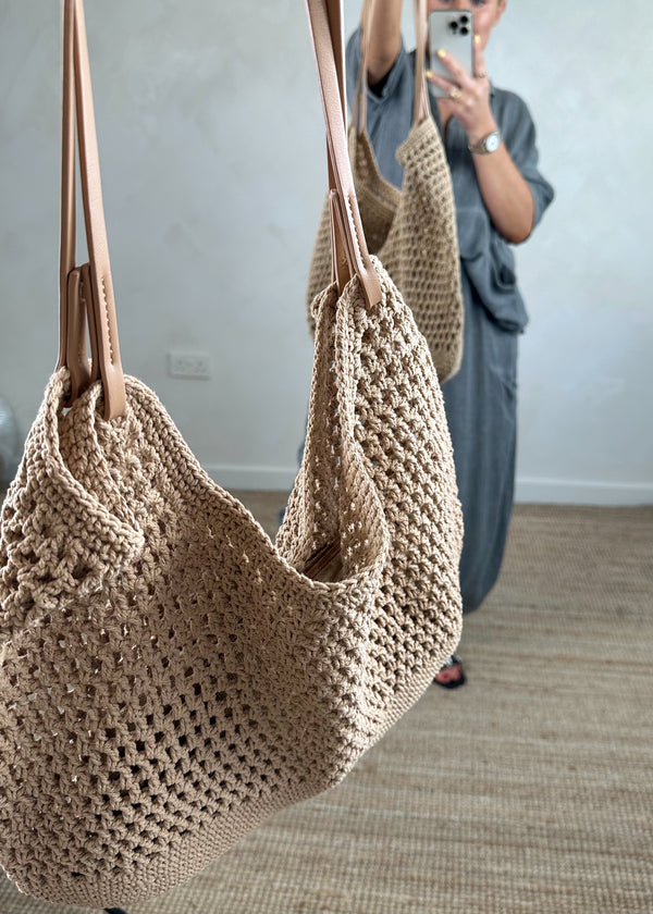 Lolly woven bag-The Style Attic