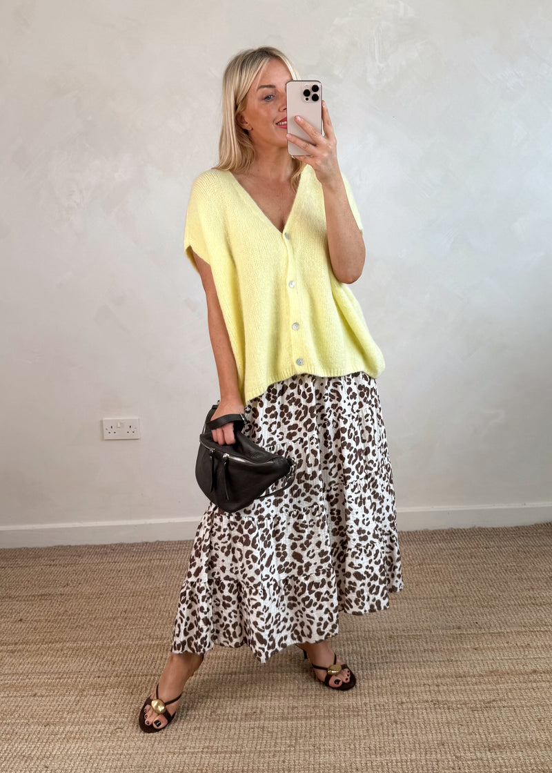 Louise animal maxi skirt-The Style Attic