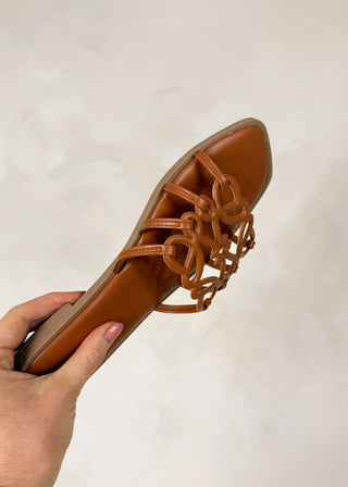 Lulu sandal - tan-The Style Attic