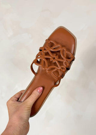 Lulu sandal - tan-The Style Attic