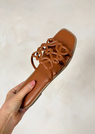 Lulu sandal - tan-The Style Attic