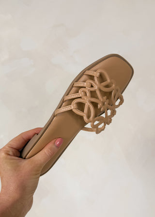 Lulu sandal - taupe-The Style Attic