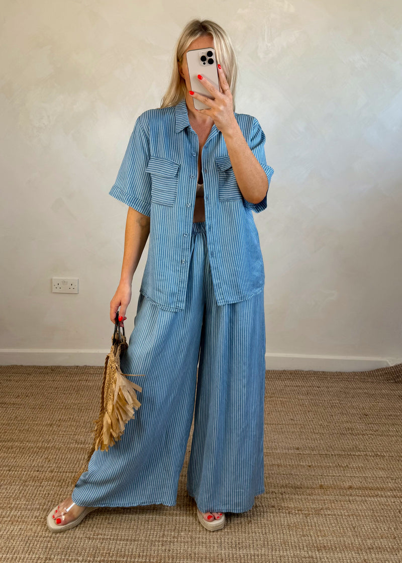 Maddie Denim trouser-The Style Attic