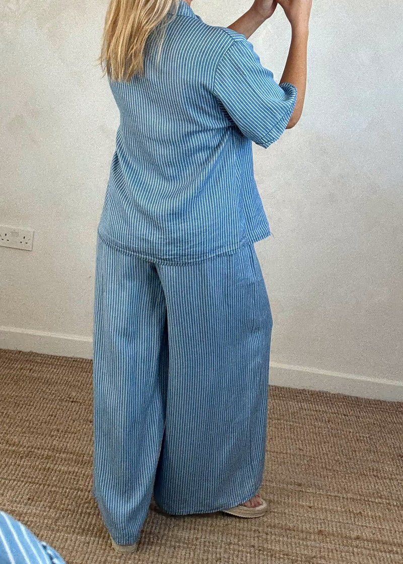 Maddie Denim trouser-The Style Attic