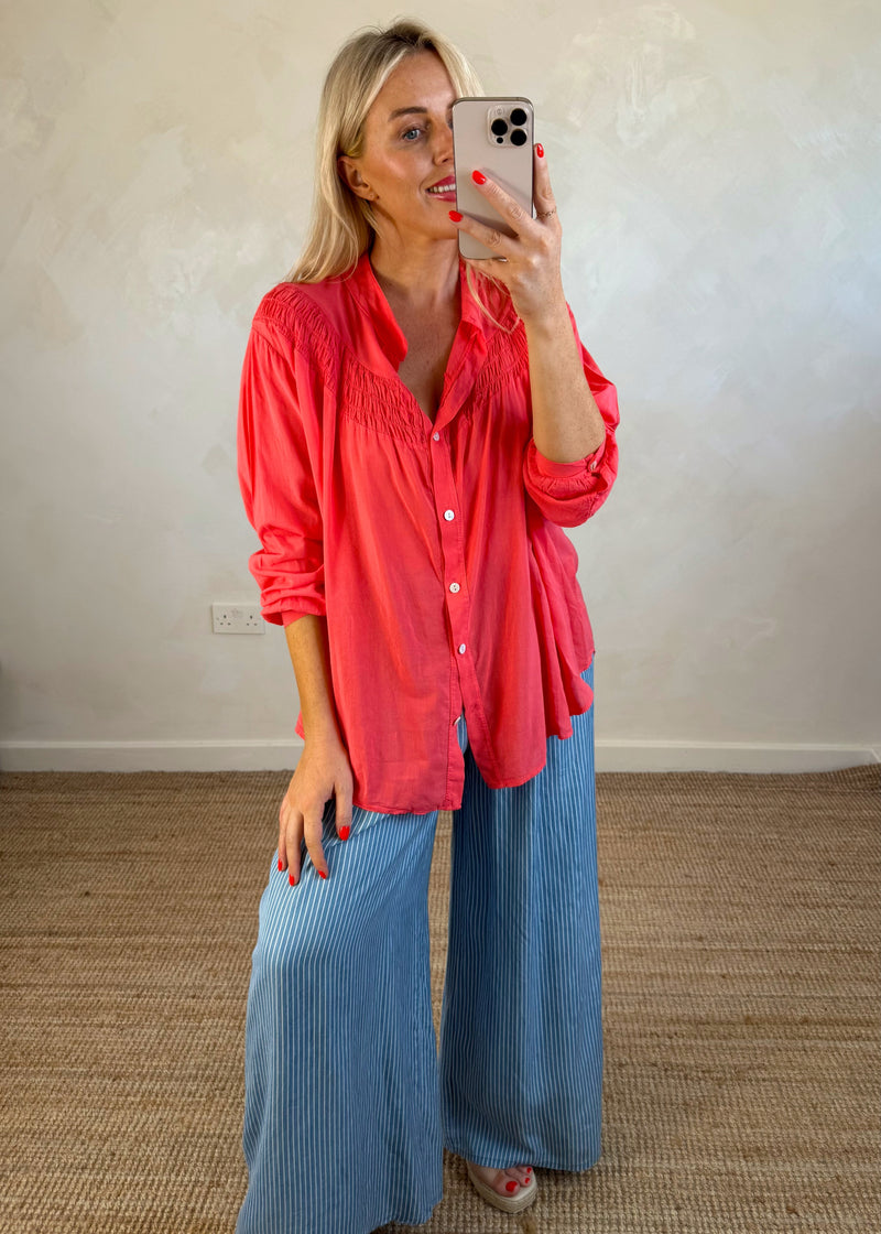 Maddie Denim trouser-The Style Attic