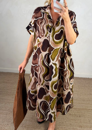 Madison tunic dress - Three-The Style Attic