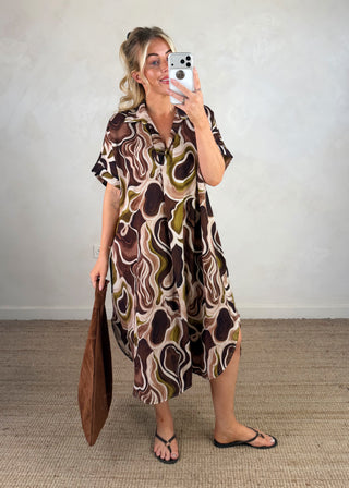 Madison tunic dress - Three-The Style Attic