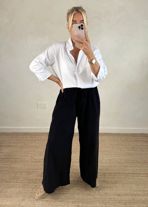 Mandy 2in1 shirt knit - denim blue-The Style Attic