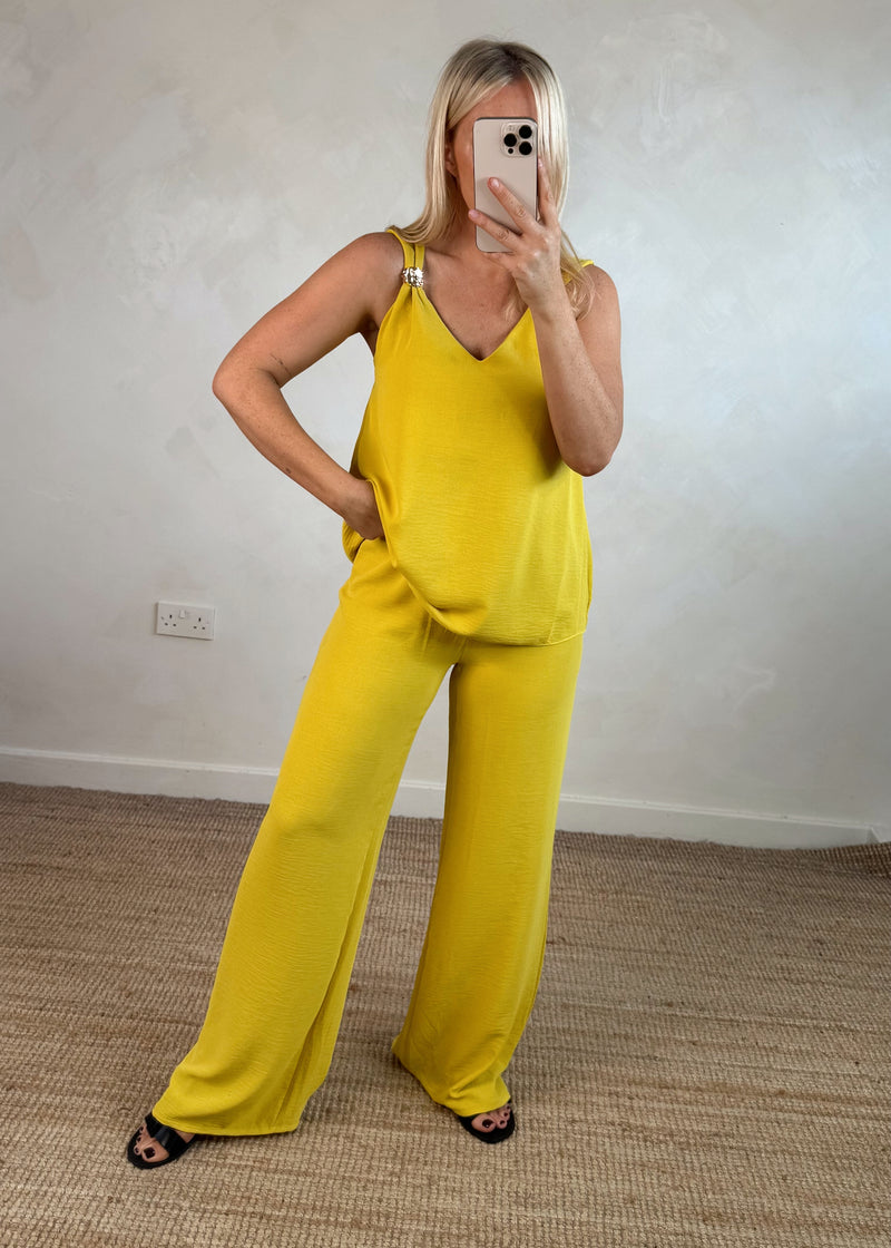 Marelle co-ord - canary yellow-The Style Attic