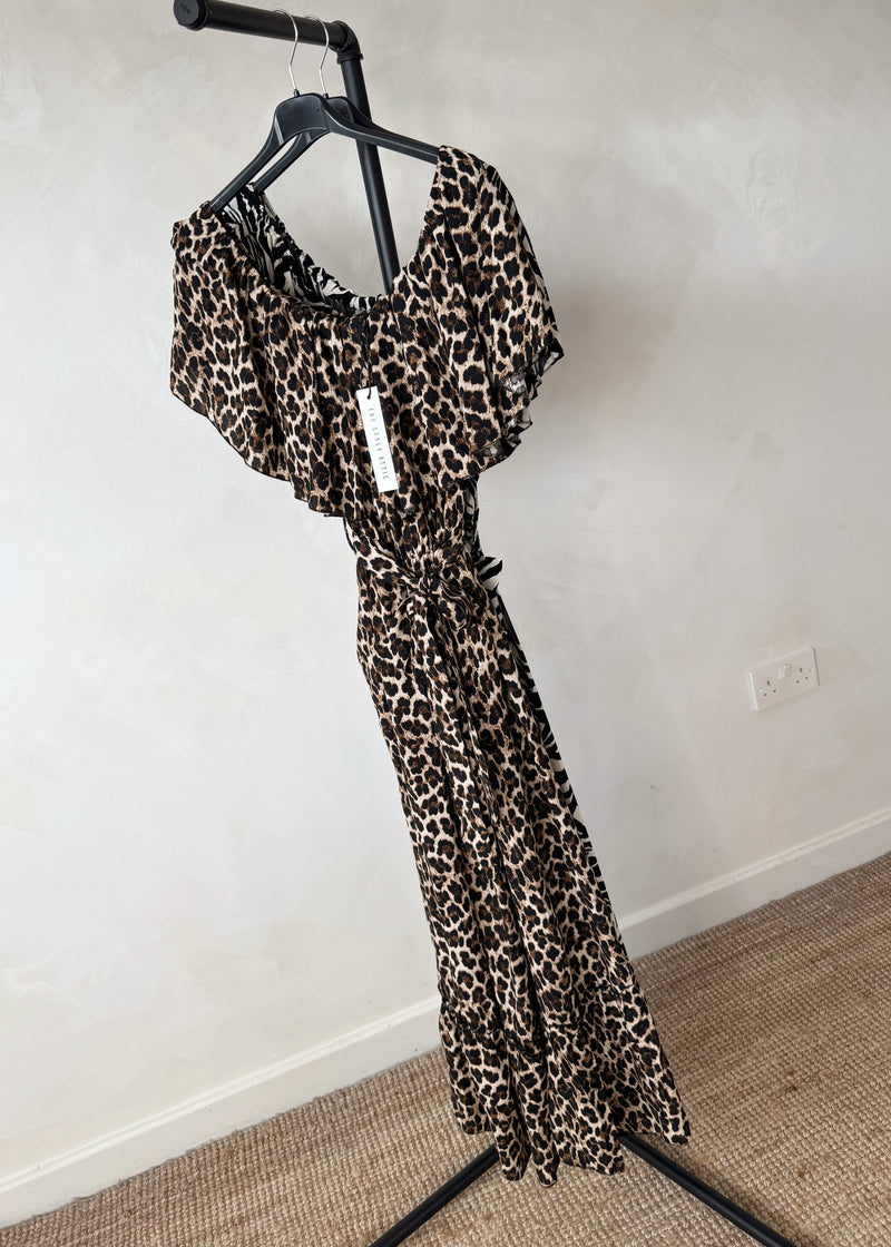 Mariana maxi dress - leopard-The Style Attic