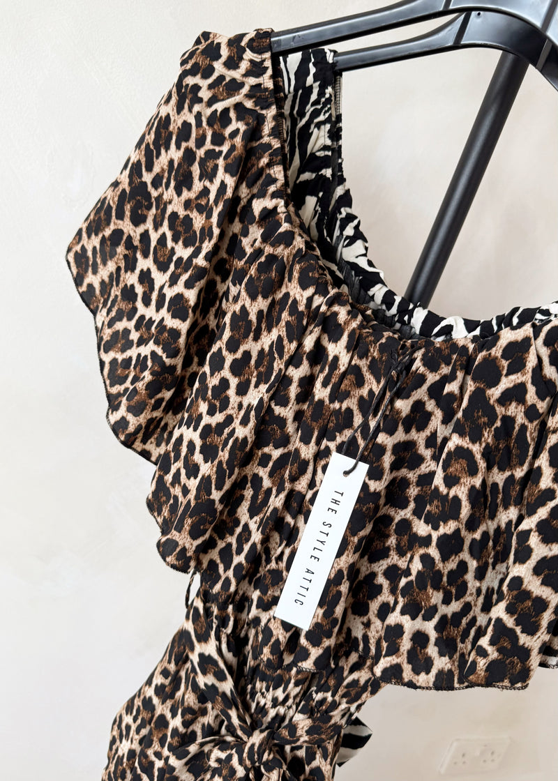 Mariana maxi dress - leopard-The Style Attic