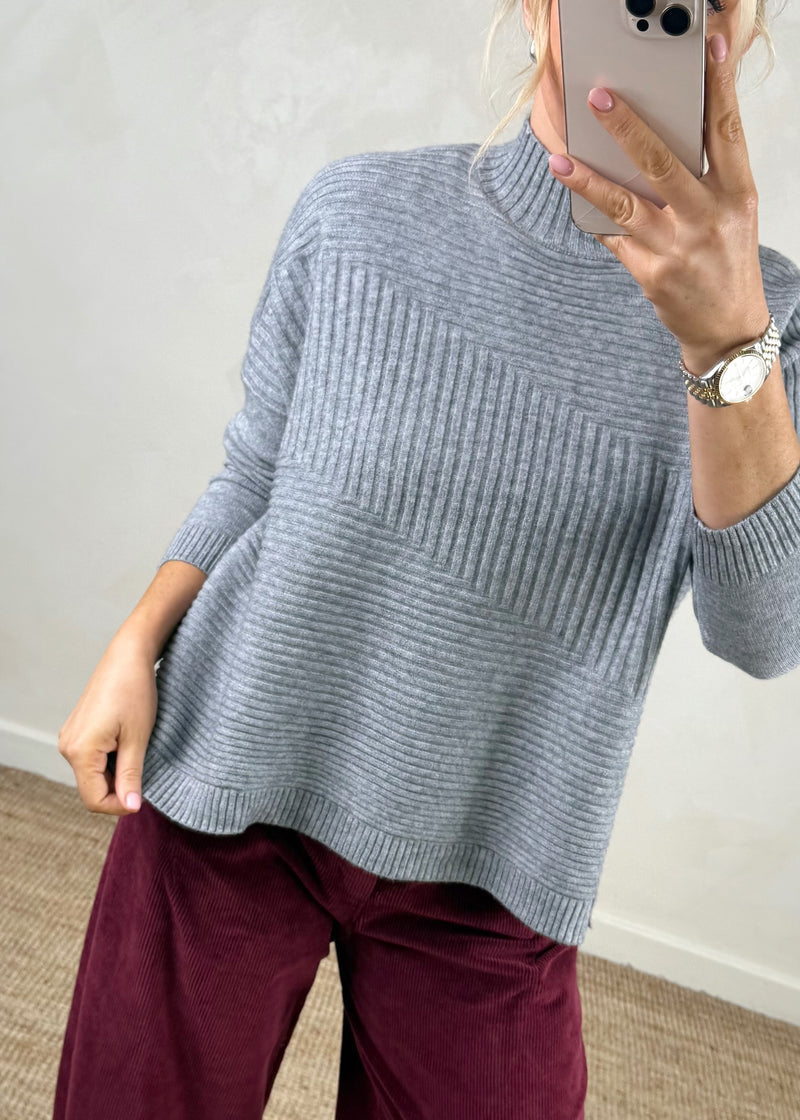 Marni knit - Light grey-The Style Attic