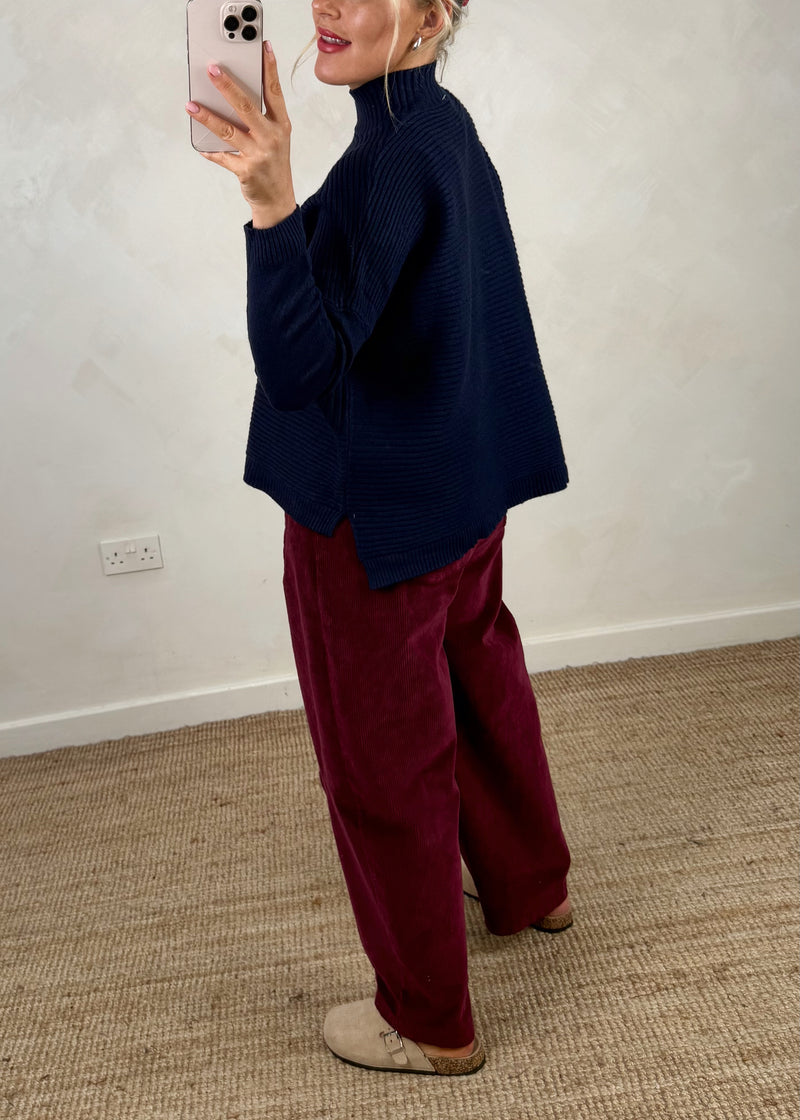 Marni knit - Navy-The Style Attic