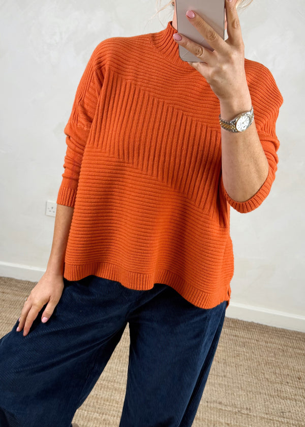 Marni knit - pumpkin-The Style Attic