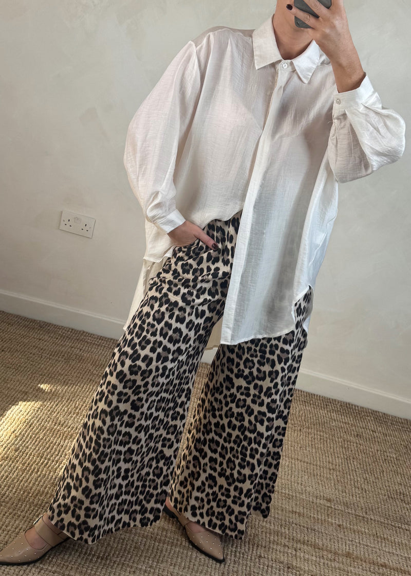 Maude leopard jogger-The Style Attic