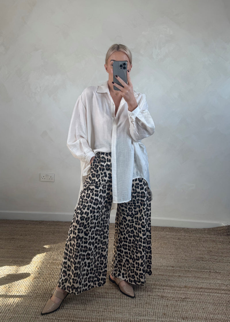 Maude leopard jogger-The Style Attic