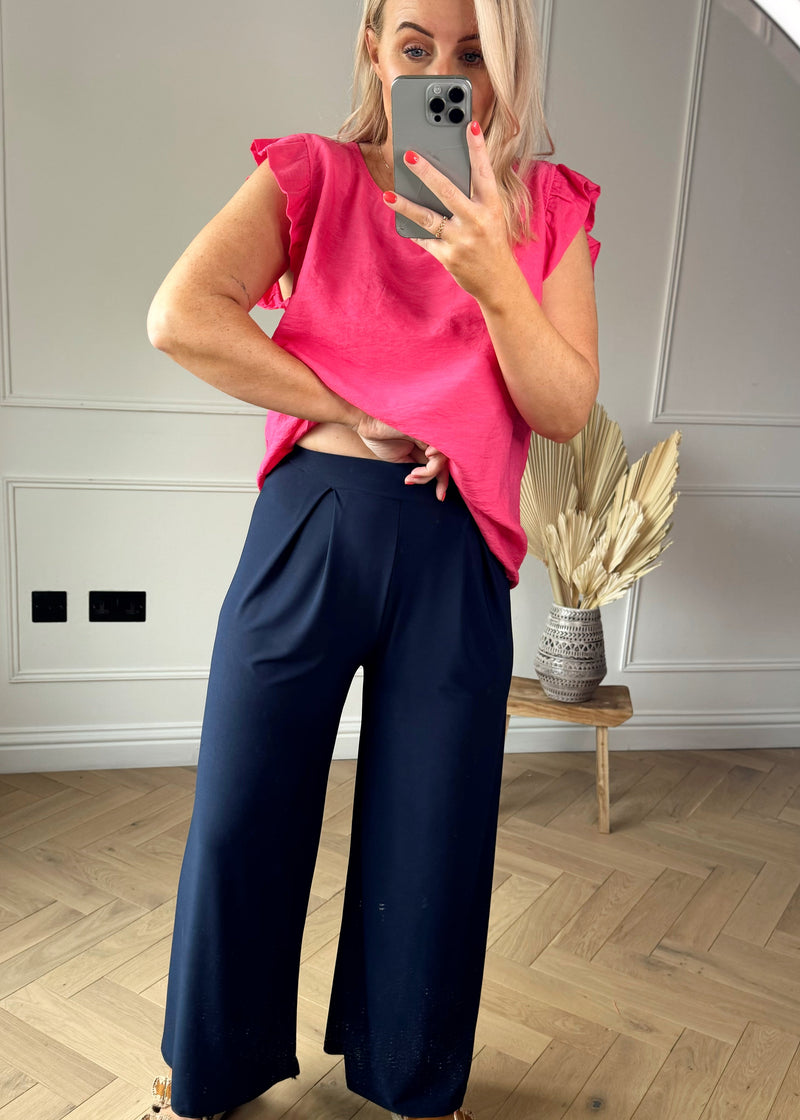 Melinda pants - navy-The Style Attic