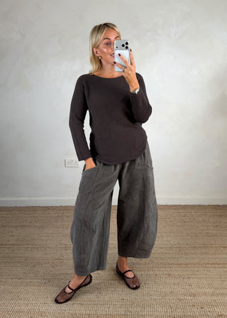 Melody knit - Brunette-The Style Attic